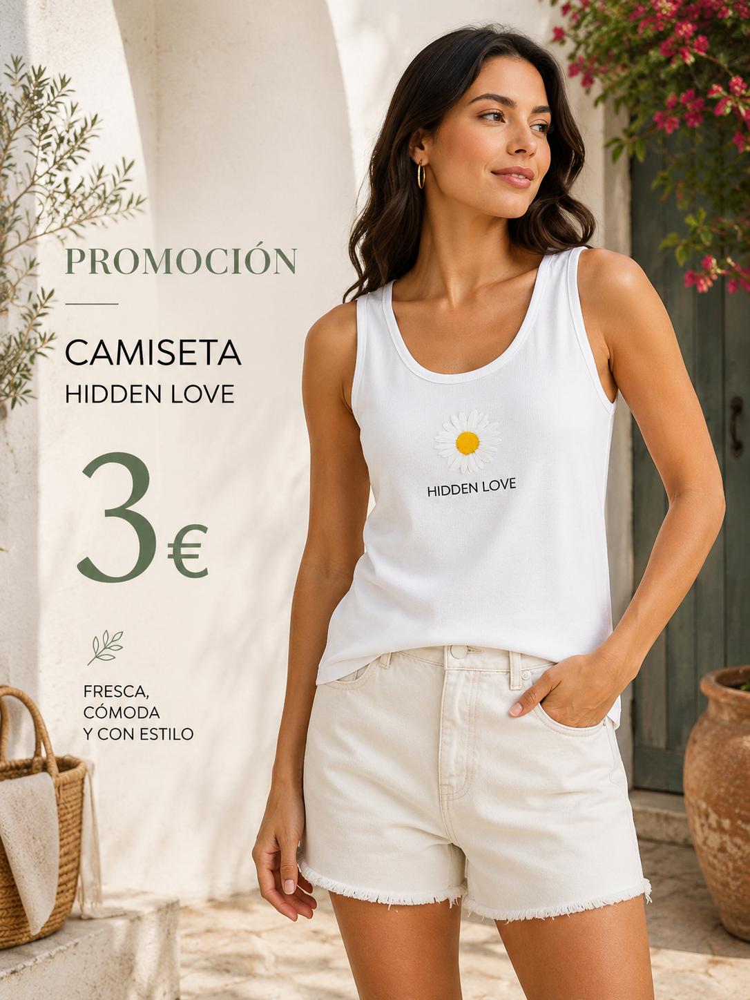 CAMISETA MARGARITA CANALE BLANCA