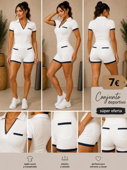 CONJUNTO ELASTICO BLANCO