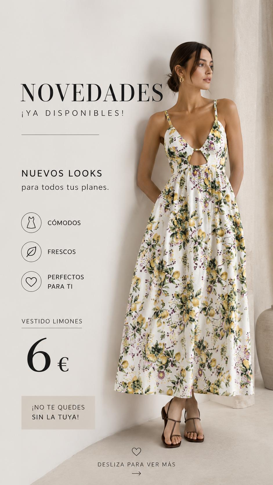 Vestido limones