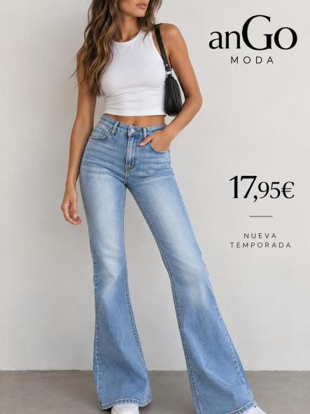 PANTALON VAQUERO CAMPANA [0]
