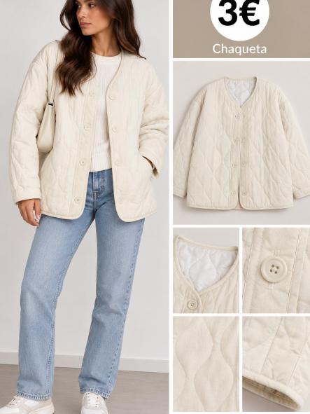 CHAQUETA BEIG