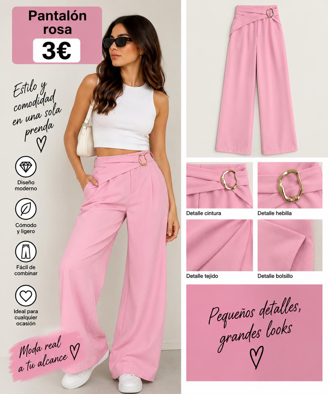 PANTALON ROSA
