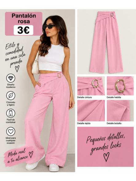 PANTALON ROSA 