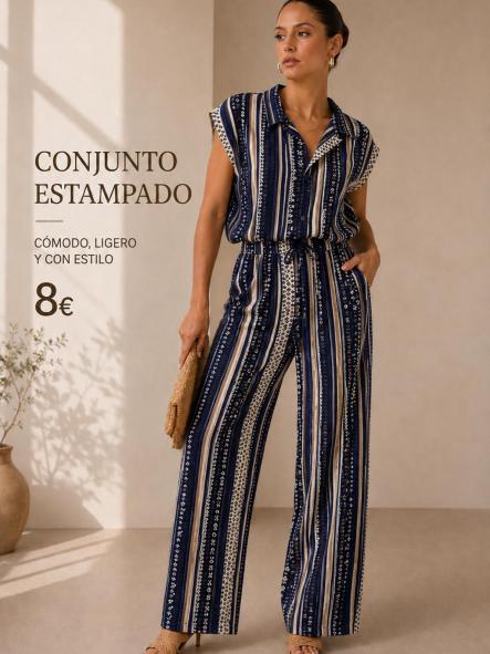 CONJUNTO   CAMISA Y PANTALON AZUL [0]
