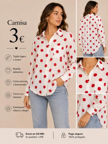 	CAMISA FANNY ROJA [0]