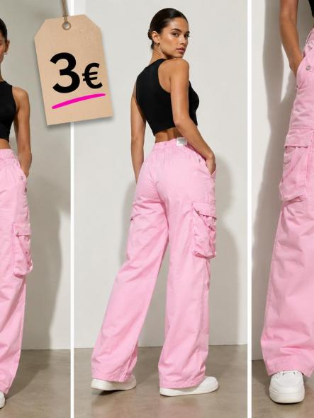 Pantalon Water Repellent Rosa talla 36 [0]