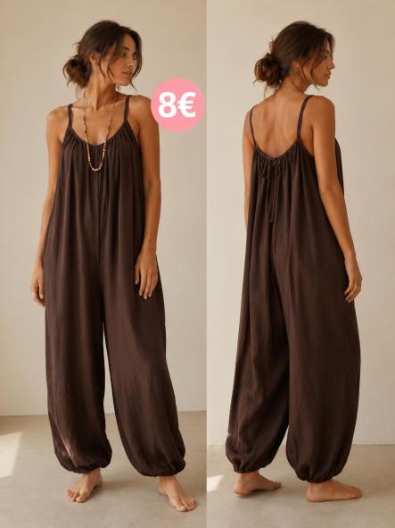 MONO lino marron
