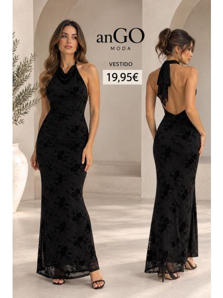 VESTIDO NEGRO TIPO ZAR FIESTA [0]