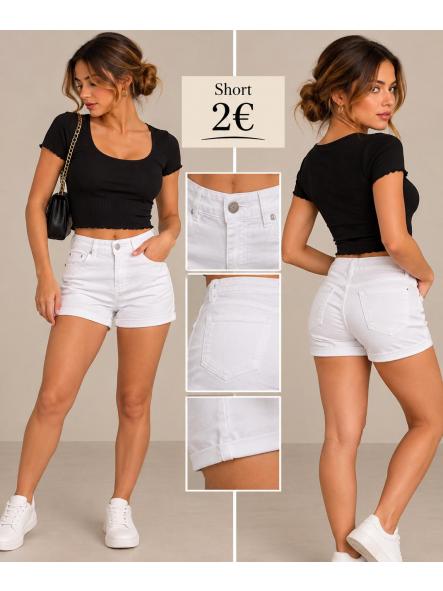 SHORT BLANCO [0]
