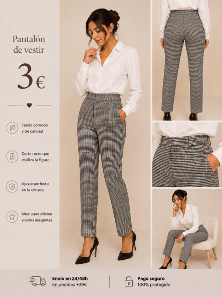 PANTALÓN calentito CUADROS [0]