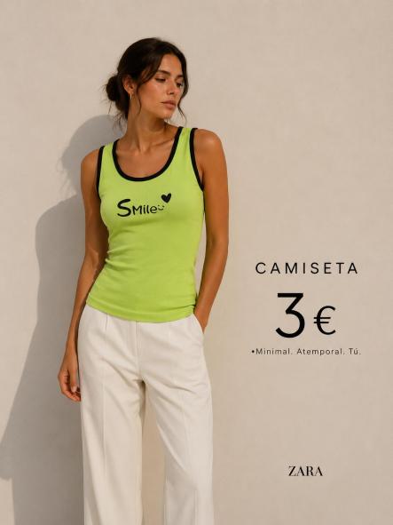 CAMISETA  smile CANALE VERDE  [0]