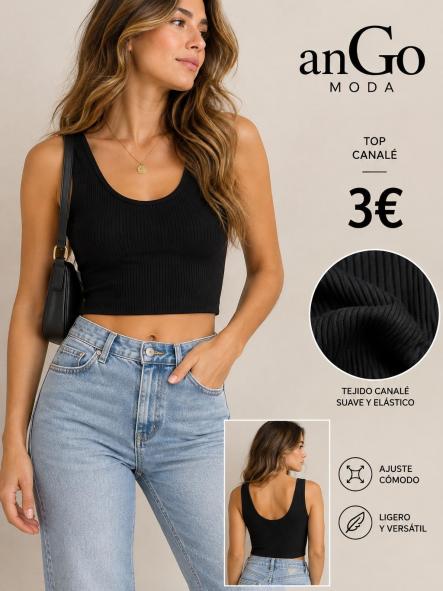 TOP NEGRO TIRANTES  [0]