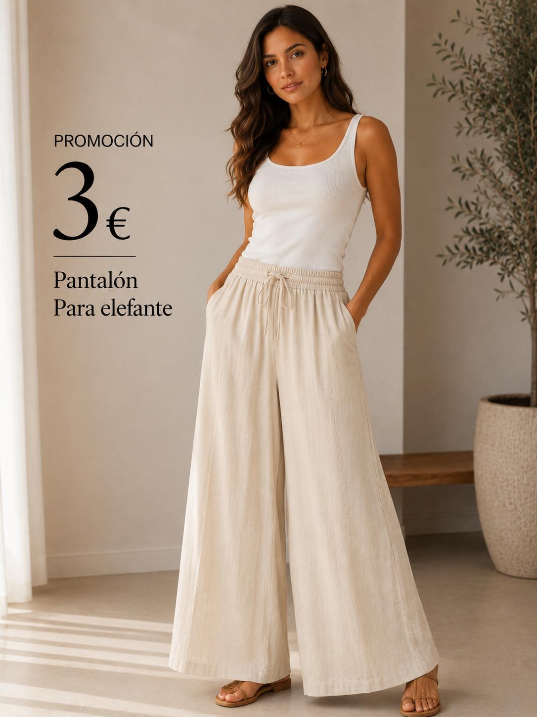 PANTALON PATA ELEFANTE