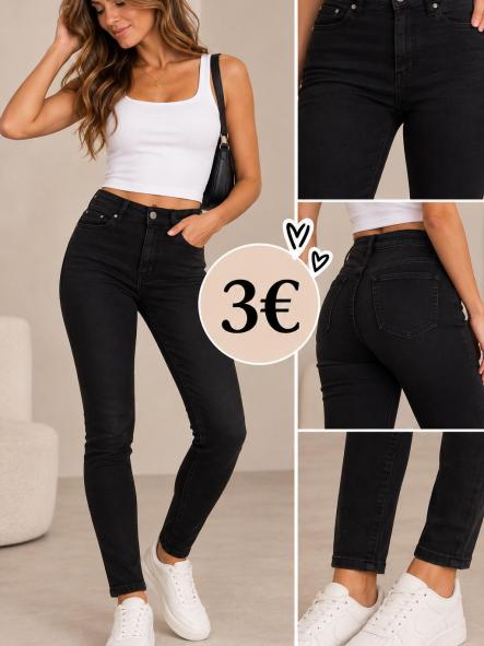 PANTALON  PITILLO NEGRO