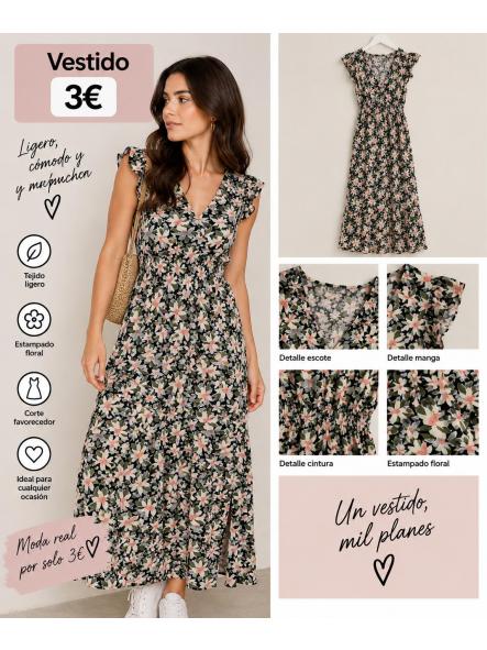 VESTIDO FLORES NEGRO 