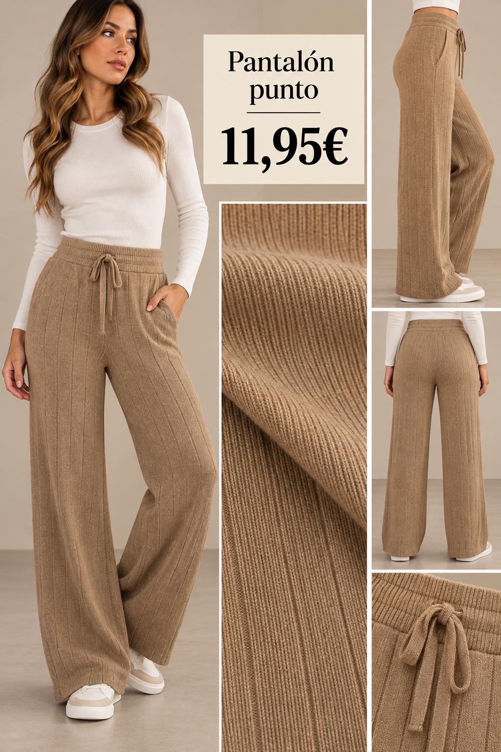 PANTALON punto CAMEL