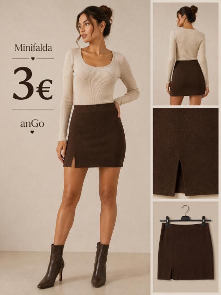 FALDA MARRON [0]