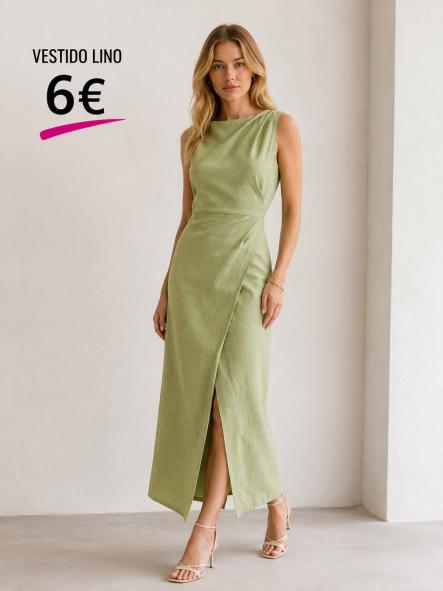 VESTIDO nueva TEMPORADA VERDE