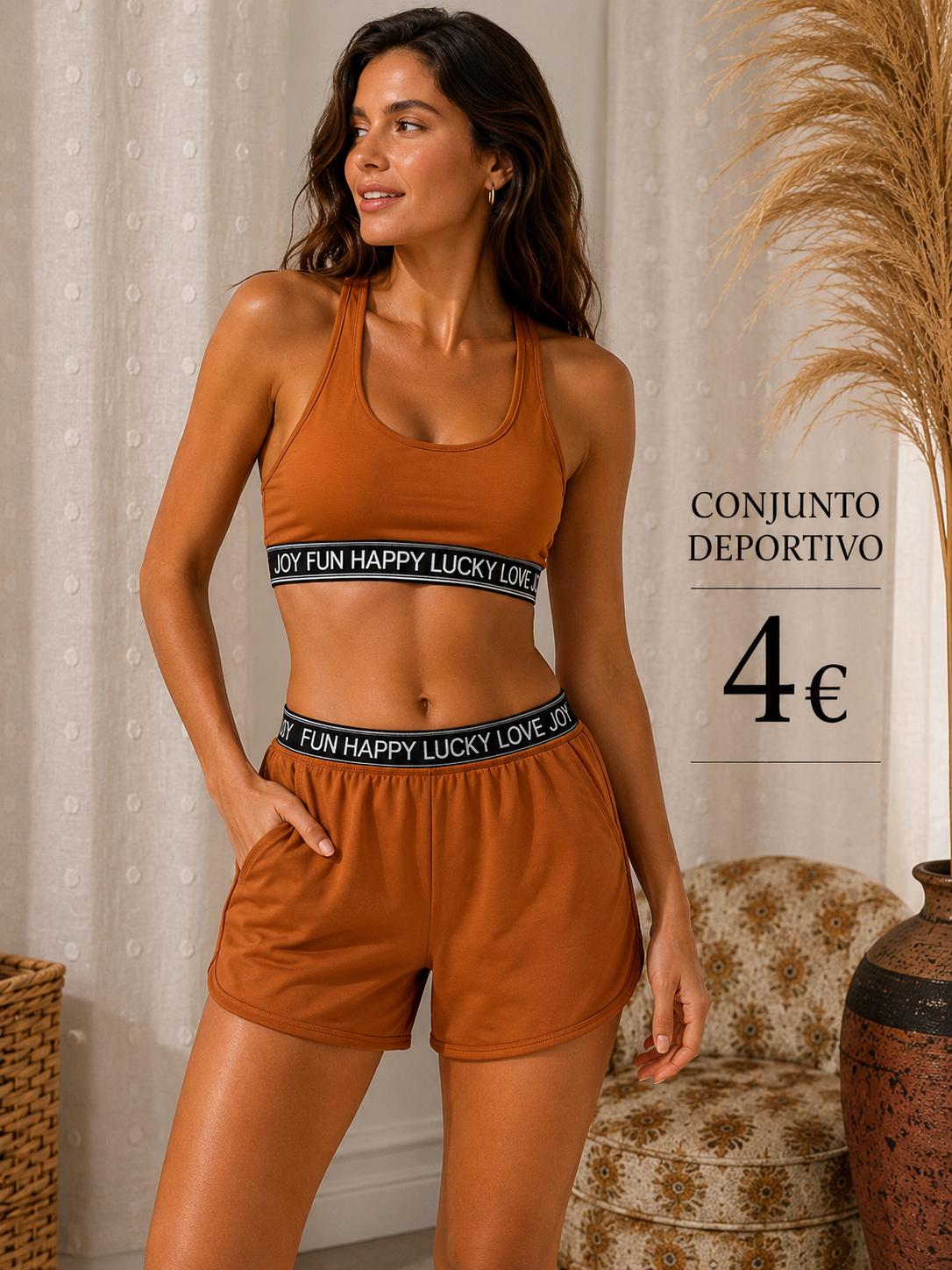 CONJUNTO DEPORTIVO NARANJA
