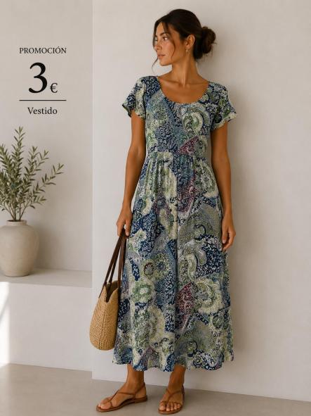 VESTIDO ESPALDA DESCUBIERTA BOSQUE [1]