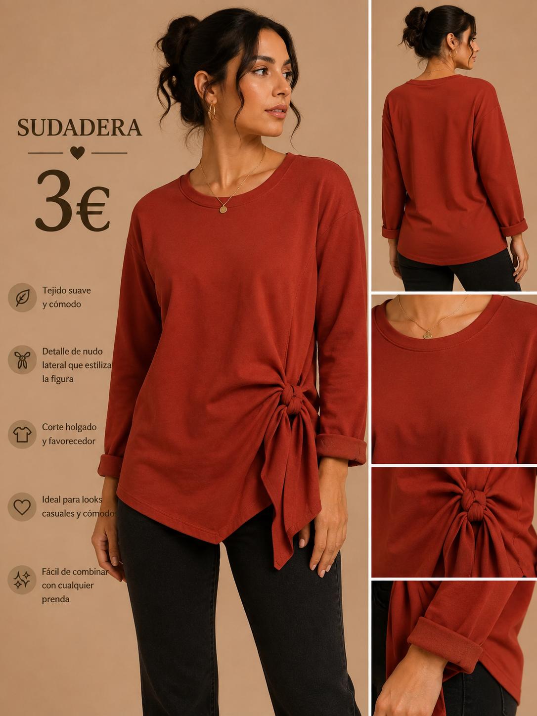SUDADERA TEJA