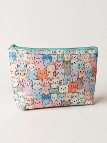 NECESER GATOS TURQUESA