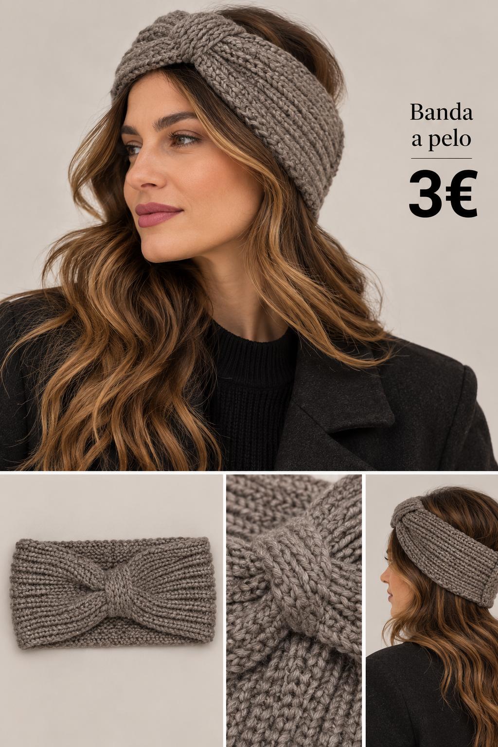 BANDANA LAZO MARRON