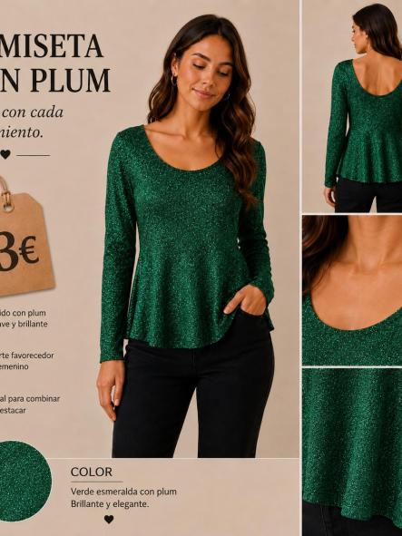 CAMISETA P PLUM VERDE [0]