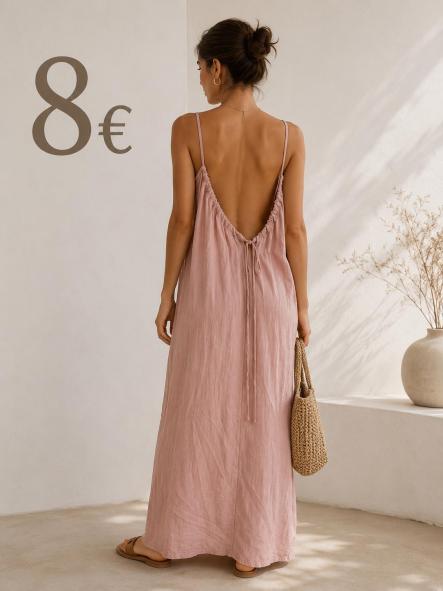 VESTIDO  SUELTO ROSA [0]