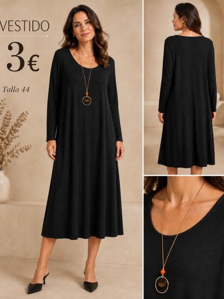 VESTIDO COLLAR TALLA 44