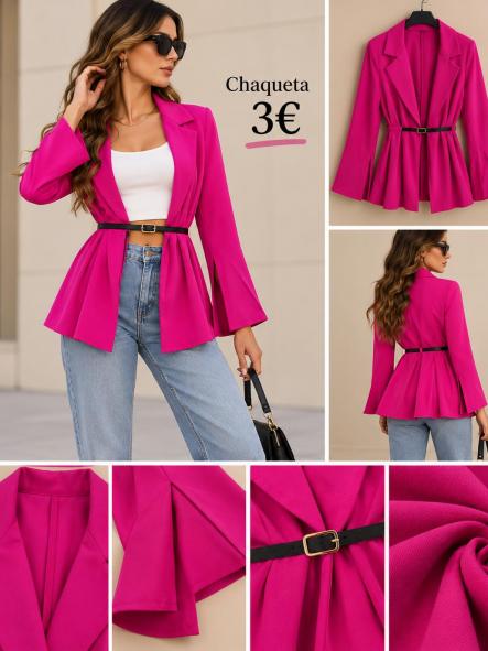 CHAQUETA FUCSIA 