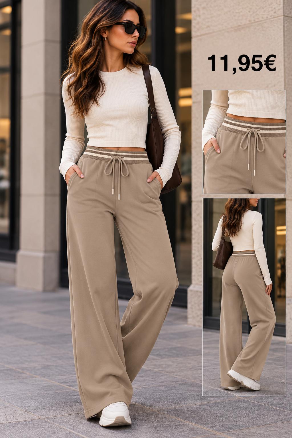 PANTALON CHANDAL BEIG