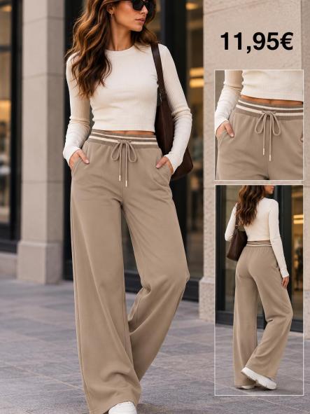 PANTALON CHANDAL BEIG  [0]