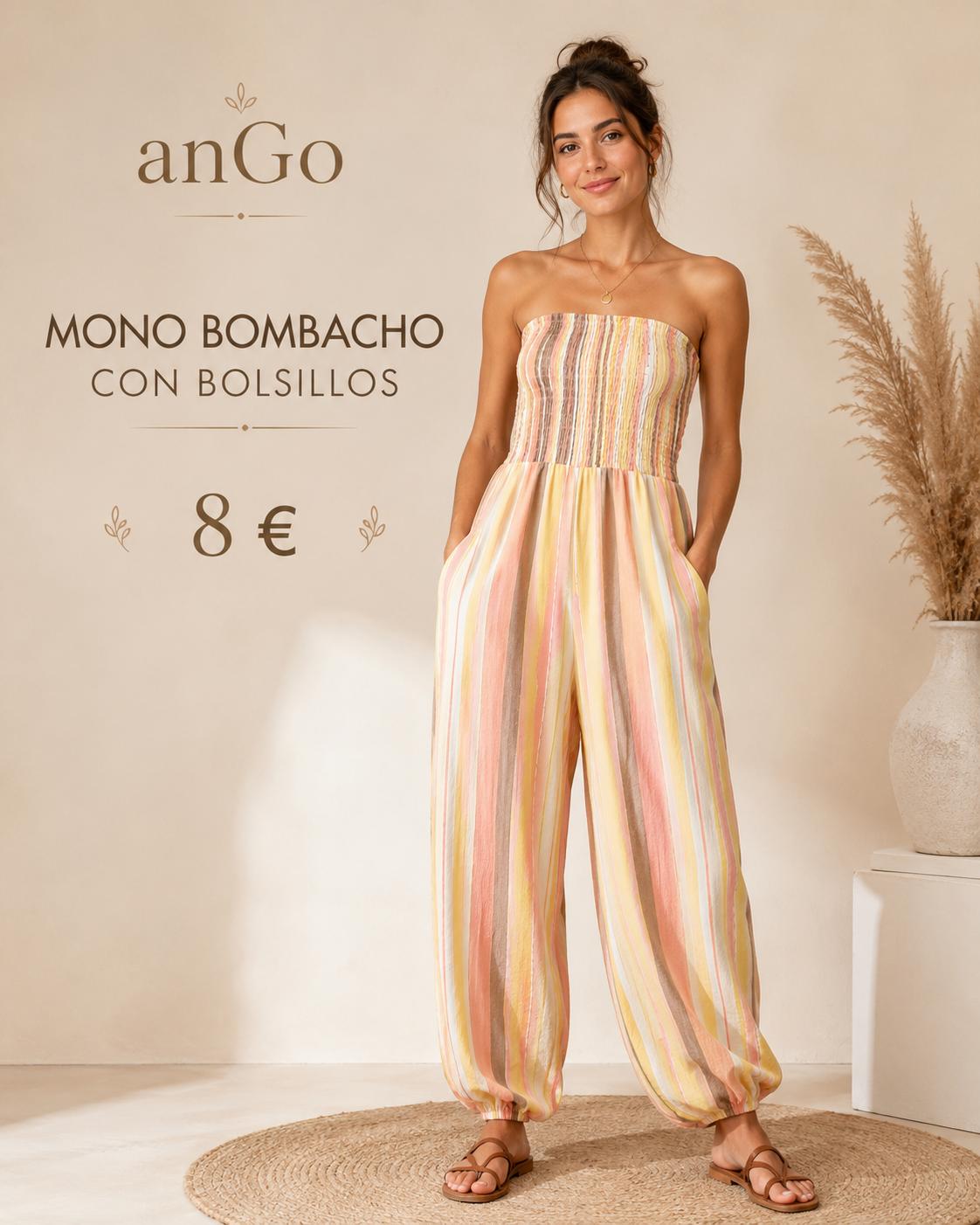 MONO BOMBACHO RAYAS