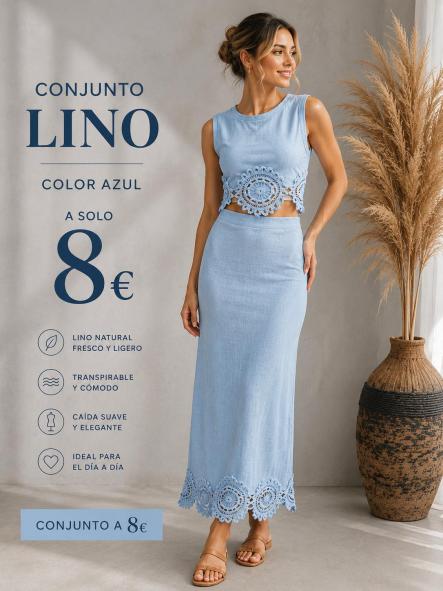 CONJUNTO FALDA Y TOP AZUL [0]