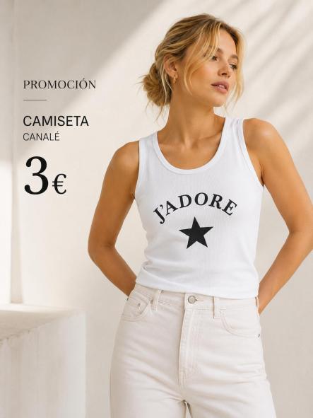 CAMISETA  JADORE  CANALE BLANCA [0]