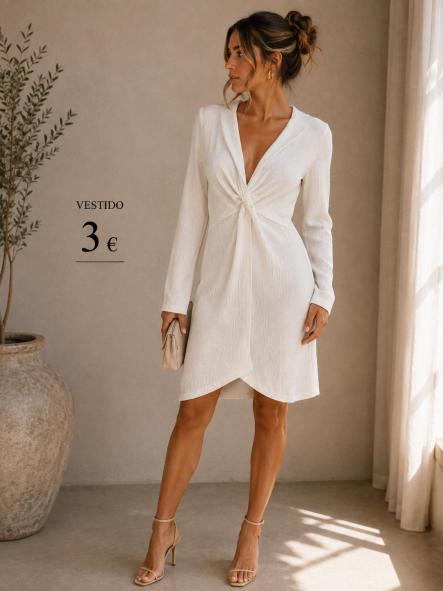 VESTIDO BLANCO