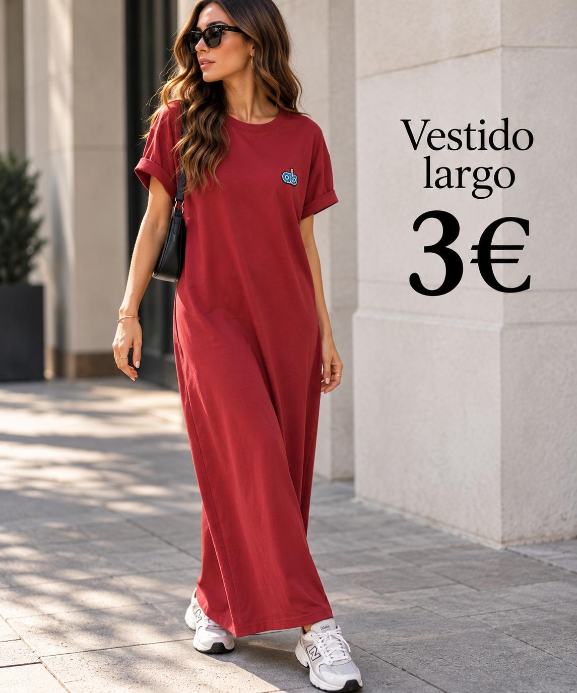 VESTIDO TEJA