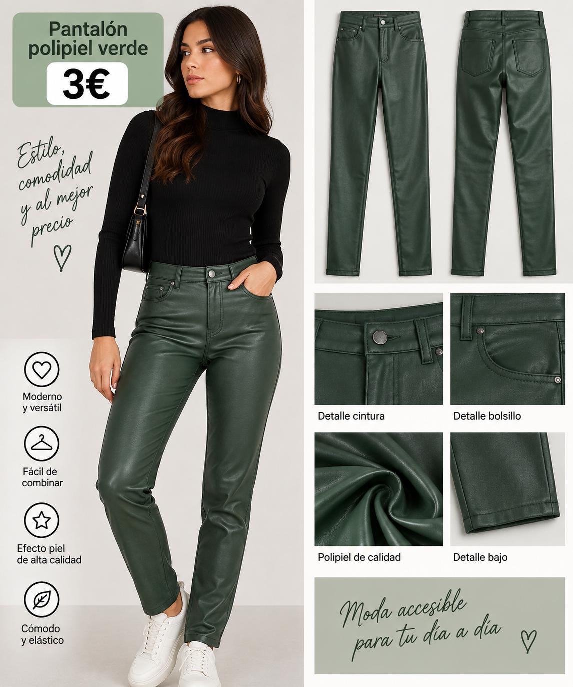 PANTALON VERDE