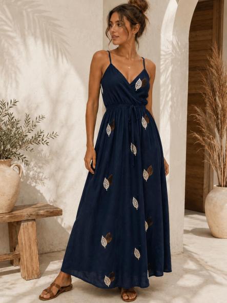 VESTIDO  NUEVA TEMPORA AZUL OSCURO [0]