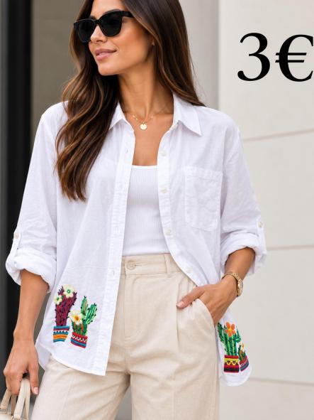 CAMISA BLANCA CAPTUS