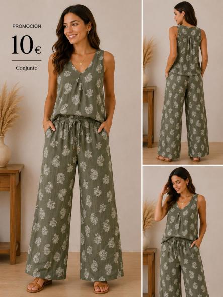 CONJUNTO VERDE LINO [0]