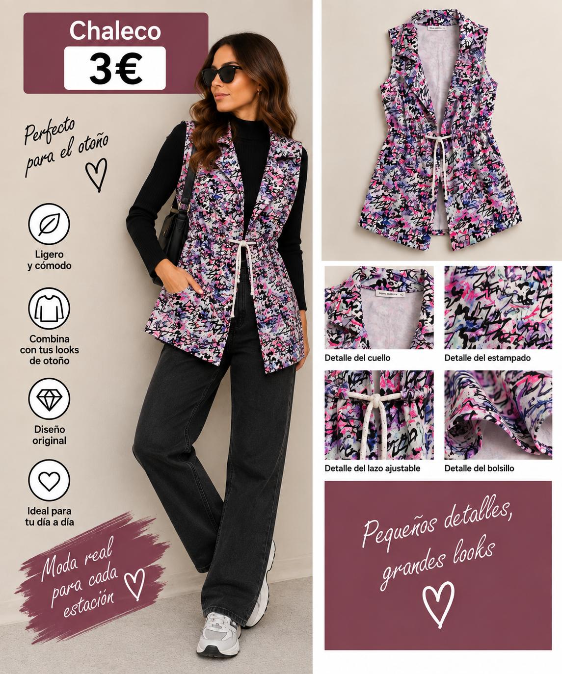 CHALECO COLORES