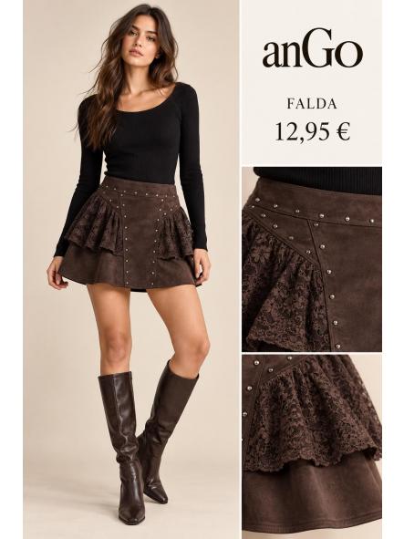 FALDA TACHUELAS  [0]