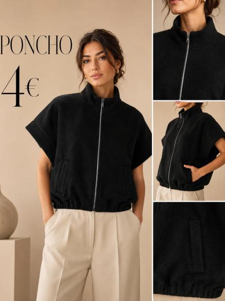 PONCHO NEGRO [0]