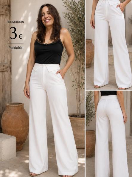 PANTALON DIPOMATICO BLANCO [0]