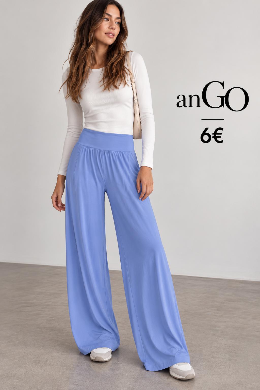 PANTALON LICRA AZUL