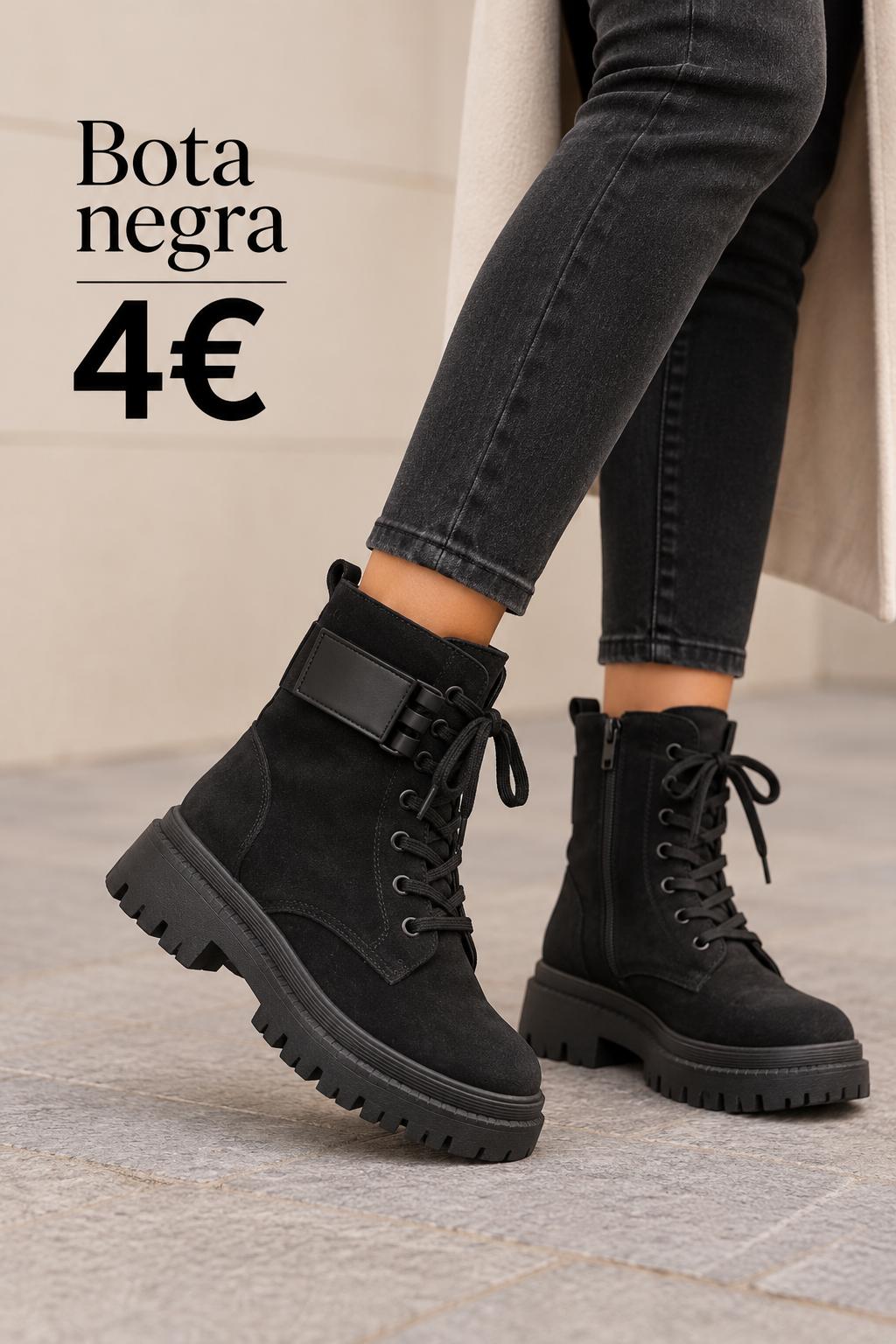BOTIN NEGRO MILITAR