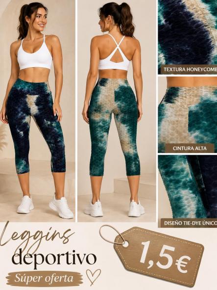 LEGGIN VERDE CANALÉ ANTICE [0]