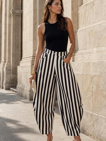 PANTALON BALLOON RAYAS [0]